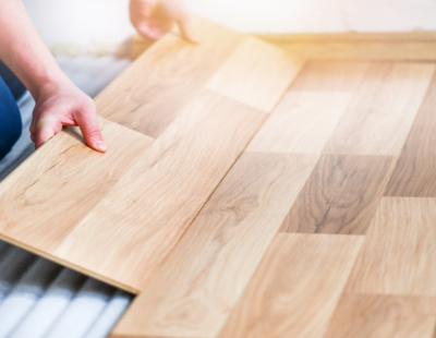 Easy install flooring with carpets